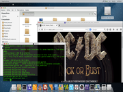 Xfce Debian e XFCE 4.8 personalizado.